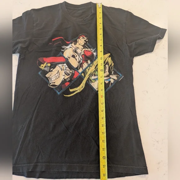 Capcom Pro Tour Street Fighter V EVO T Shirt Mens Small 90's Throwback Vintage